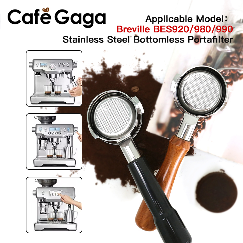 Naked Portafilter Bottomless - 58mm Breville 9 serisi dipsiz Portafilter