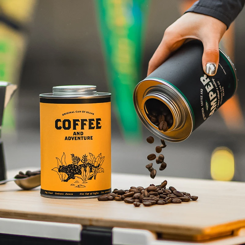 Outdoor Coffee Equipment - 1 adet kahve çekirdeği mühürlü saklama