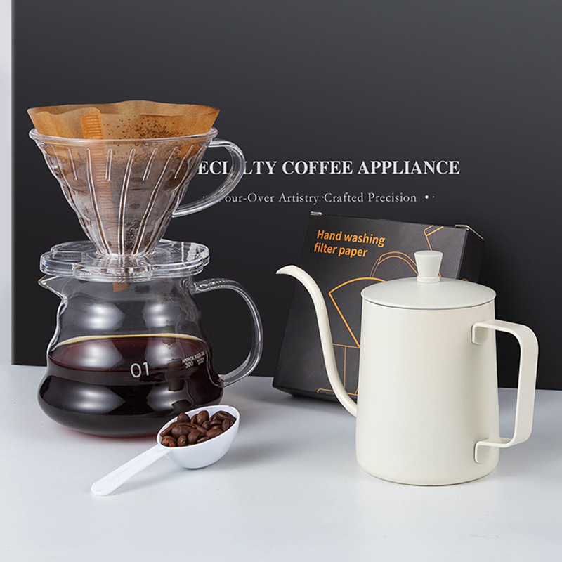 Coffee Equipment Pour Over - Modern Ev Kahve Demleme Seti, Süzme