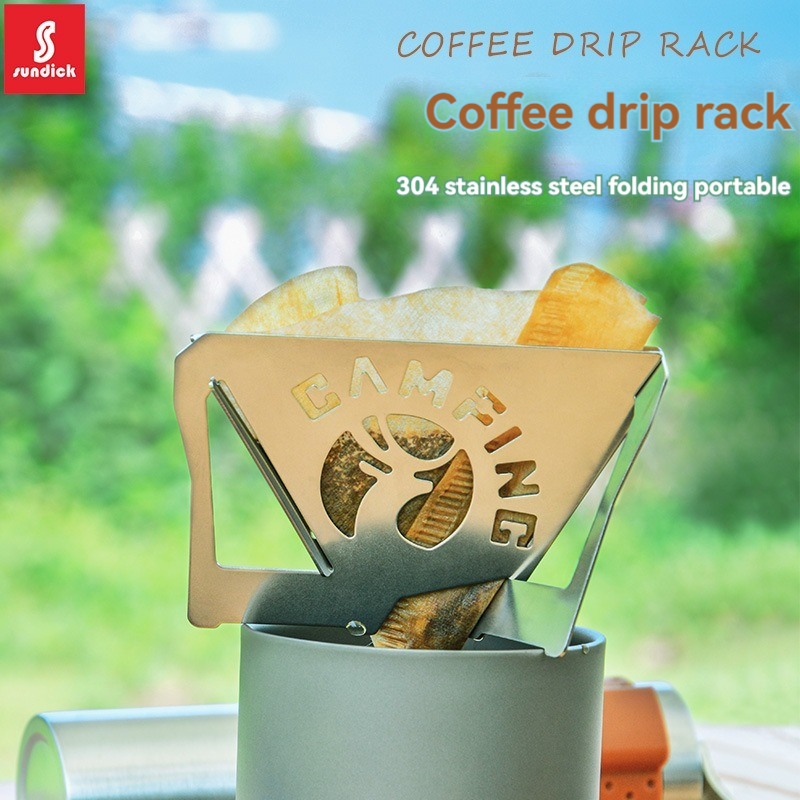 Outdoor Coffee Equipment - SUNDICK Açık Kamp Ev Katlanabilir Paslanmaz