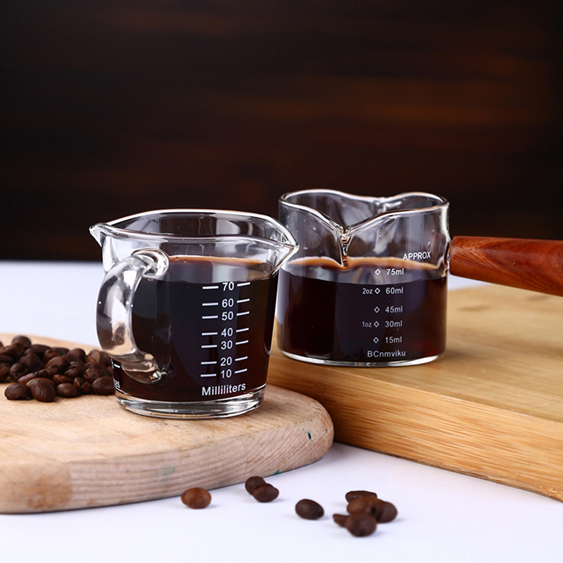 Espresso Shot Glass - 70/75ml Espresso Shot Bardağı Çift Ağızlı