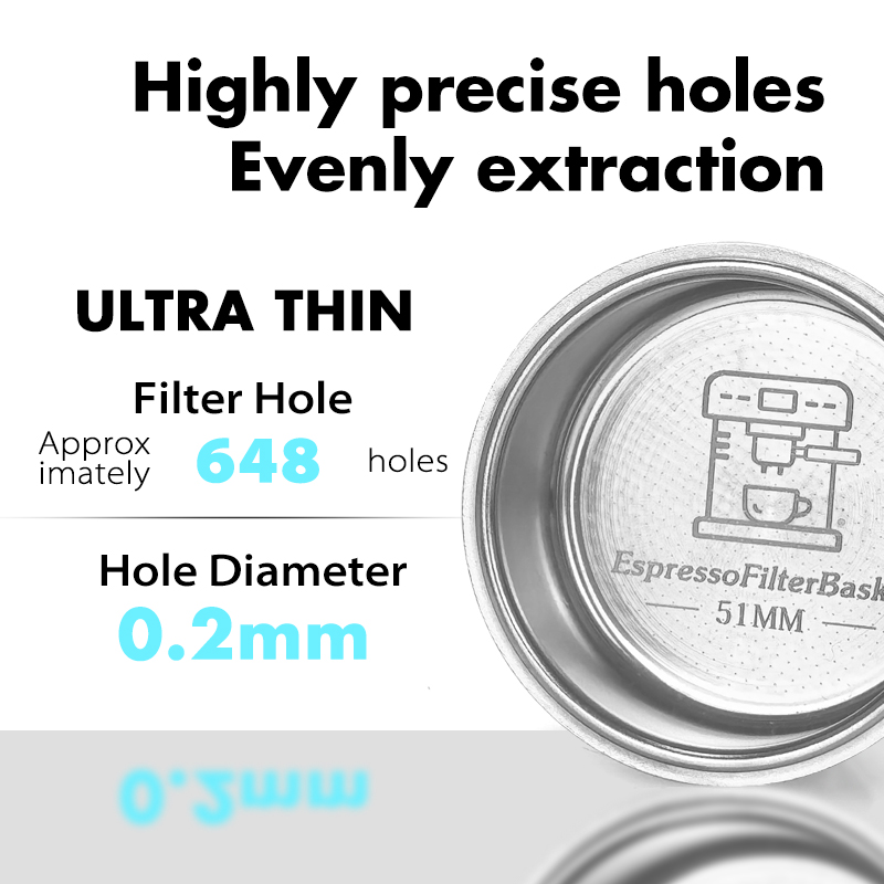 51mm Kahve Dipsiz Portafilter  - Naked Portafilter Bottomless incelemesi ve fiyatı