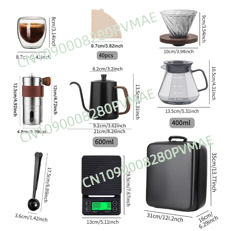 El yapımı demleme kahve seti,  - Coffee Equipment Pour Over incelemesi ve fiyatı