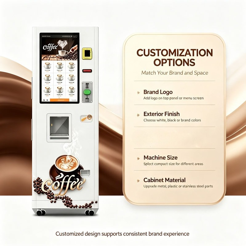 Kahve Otomatı Taze Çekilmiş Çe - Coffee Vending Equipment incelemesi ve fiyatı