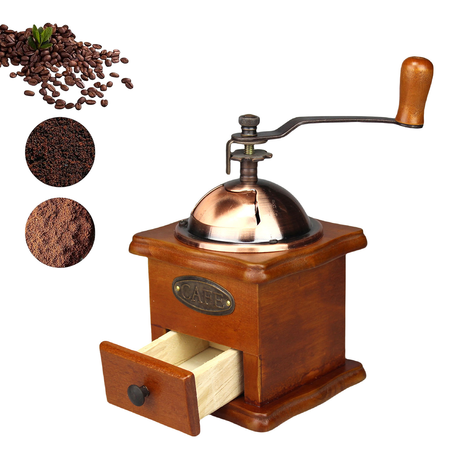 Antik manuel kahve değirmeni e - Vintage Coffee Equipment incelemesi ve fiyatı