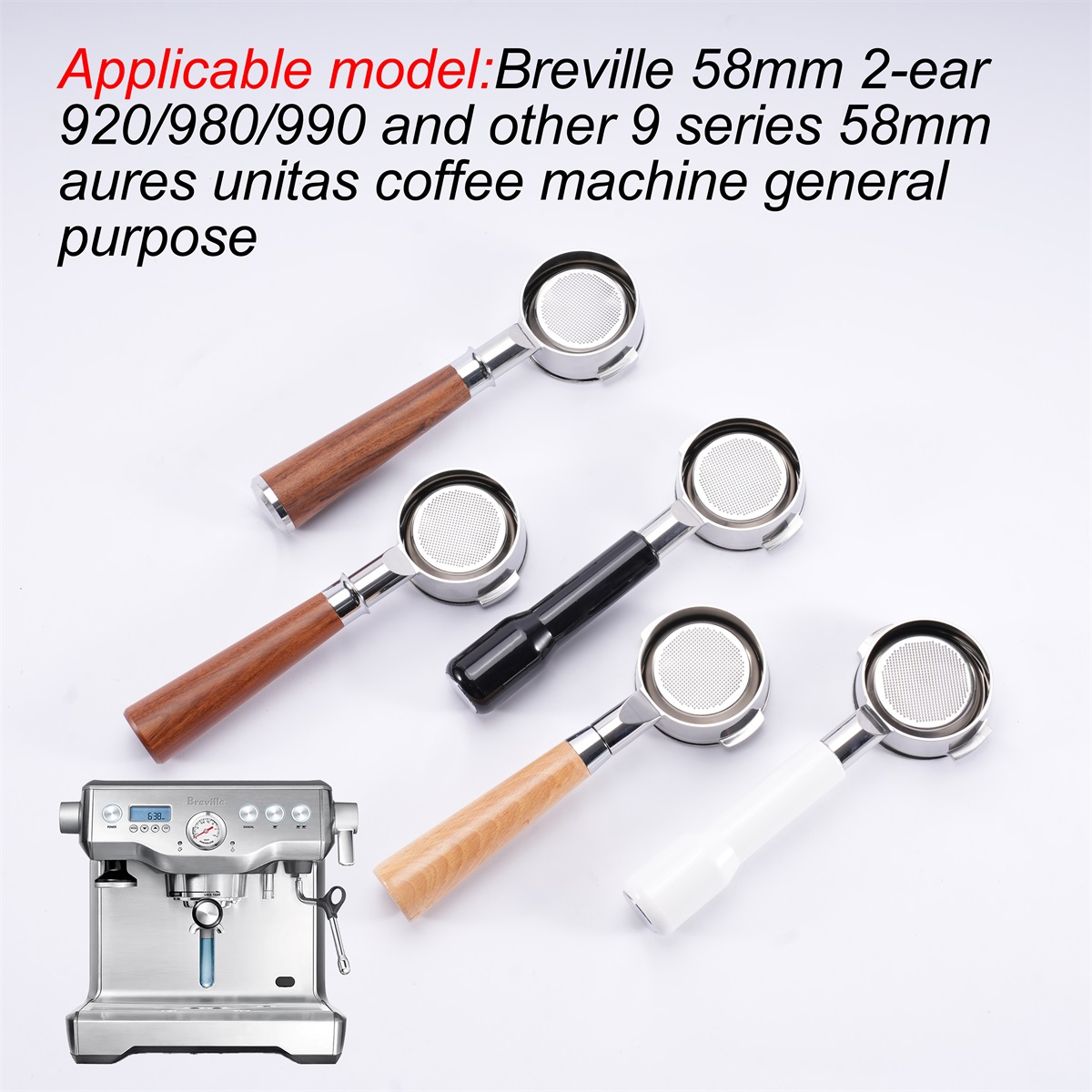 58mm dipsiz Portafilter Brevil - Naked Portafilter Bottomless incelemesi ve fiyatı