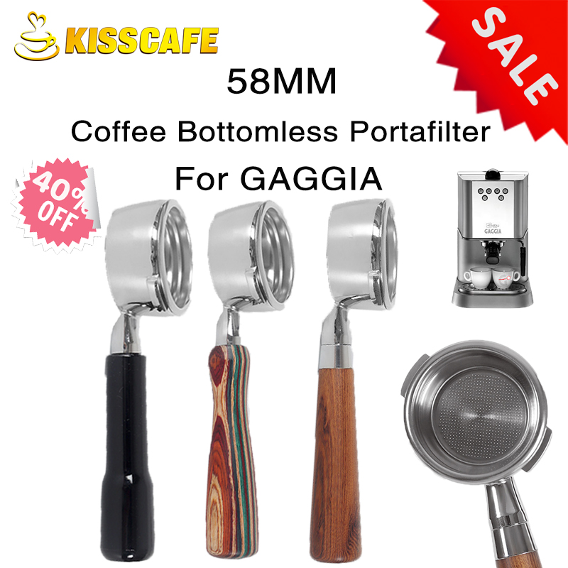 GAGGIA klasik Pro için 58MM ka - Naked Portafilter Bottomless incelemesi ve fiyatı